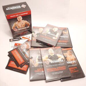 Georges St. Pierre Rushfit Boxed Set Intense Workout Series 6 DVDs Build Muscle